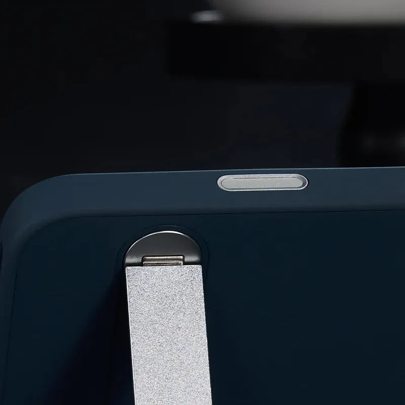 „Moshi Kameleon MagSafe“ – dėklas „iPhone 17 Pro“ su stovo funkcija (Midnight Gray)