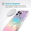 Speck Presidio2 Lux MagSafe – iPhone 16 Pro dėklas (Amazing Purple / Clear)