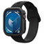 Spigen Caseology Vault – dėklas, skirtas Apple Watch 10 46 mm (matinė juoda)