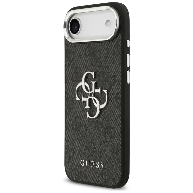 Guess 4G Big 4G Classic Logo – dėklas iPhone Air (juodas / sidabrinis)