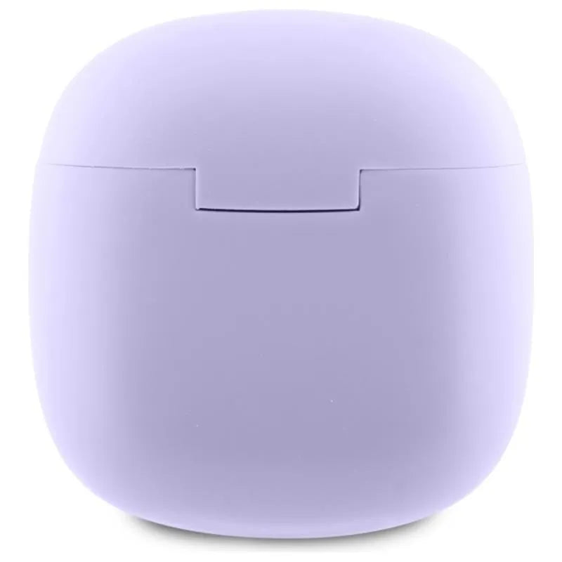 Guess Printed Classic Logo – Bluetooth TWS ausinės + įkrovimo dėklas (violetinės)