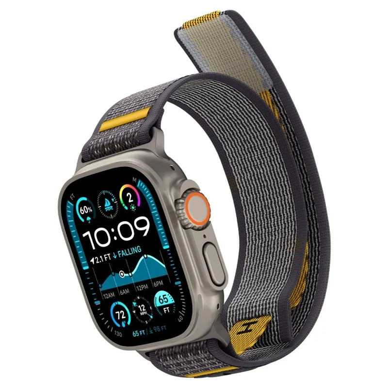 Spigen Athlex Air – dirželis Apple Watch 44/45/46/49 mm (Active Gray)
