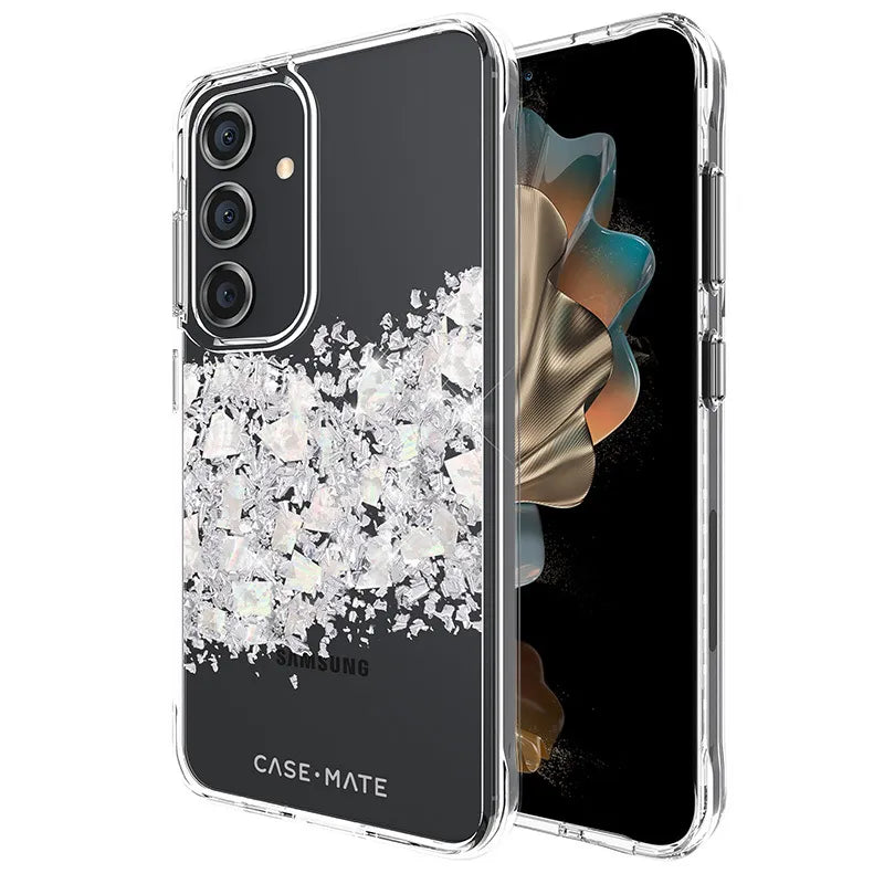 Case-Mate Karat – Samsung Galaxy S24 dėklas, dekoruotas perlamutru (A Touch of Pearl)