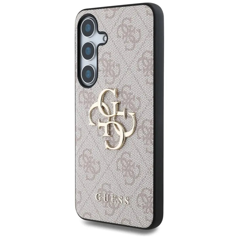 Guess Big 4G Logo Classic Logo – dėklas Samsung Galaxy S25 (rožinis)