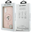 Karl Lagerfeld Silicone Karl & Choupette Ring MagSafe – dėklas iPhone 17 (rožinis)