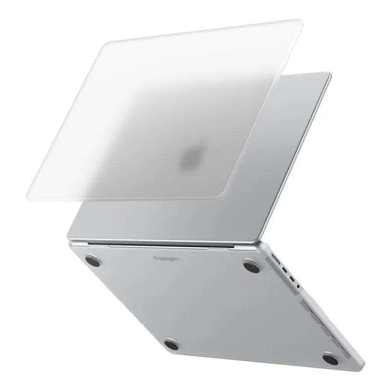 Spigen AirSkin – dėklas MacBook Pro 16" (M5/M4/M3/M2/M1/2026-2021) (Frost Clear)