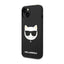 Karl Lagerfeld Choupette Head MagSafe Silicone – dėklas iPhone 14 Plus (juodas)