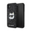 Karl Lagerfeld NFT Glitter Choupette Patch – dėklas iPhone 11 (juodas)