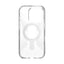 Speck Presidio Perfect-Clear Grip ClickLock & MagSafe – dėklas iPhone 16 Pro (skaidrus / chromuota apdaila / Serene Silver)