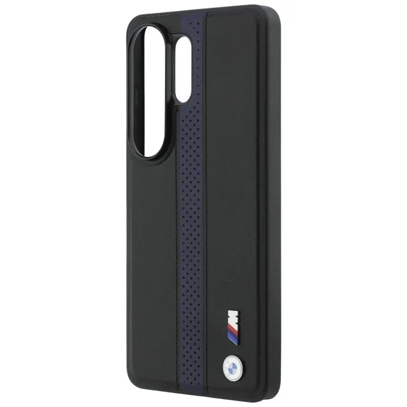 BMW M Perforated Stripe Logo MagSafe – Samsung Galaxy S26 Ultra dėklas (mėlynas)