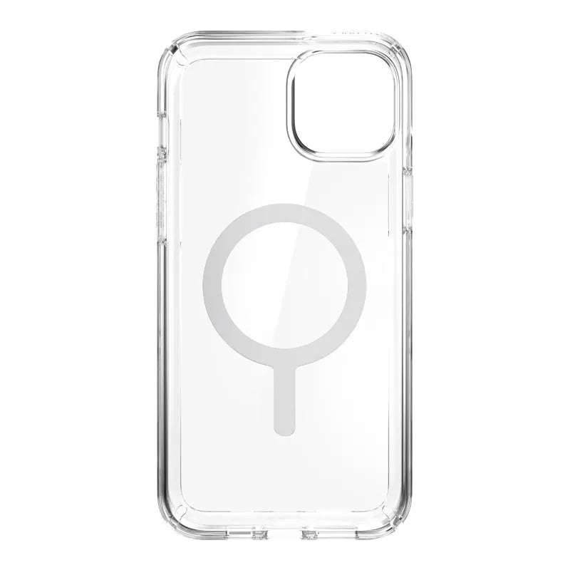 Speck Gemshell + MagSafe – dėklas iPhone 15 Plus / iPhone 14 Plus su MICROBAN danga (skaidrus)