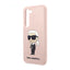 Karl Lagerfeld Silicone NFT Ikonik – dėklas Samsung Galaxy S23 (rožinis)