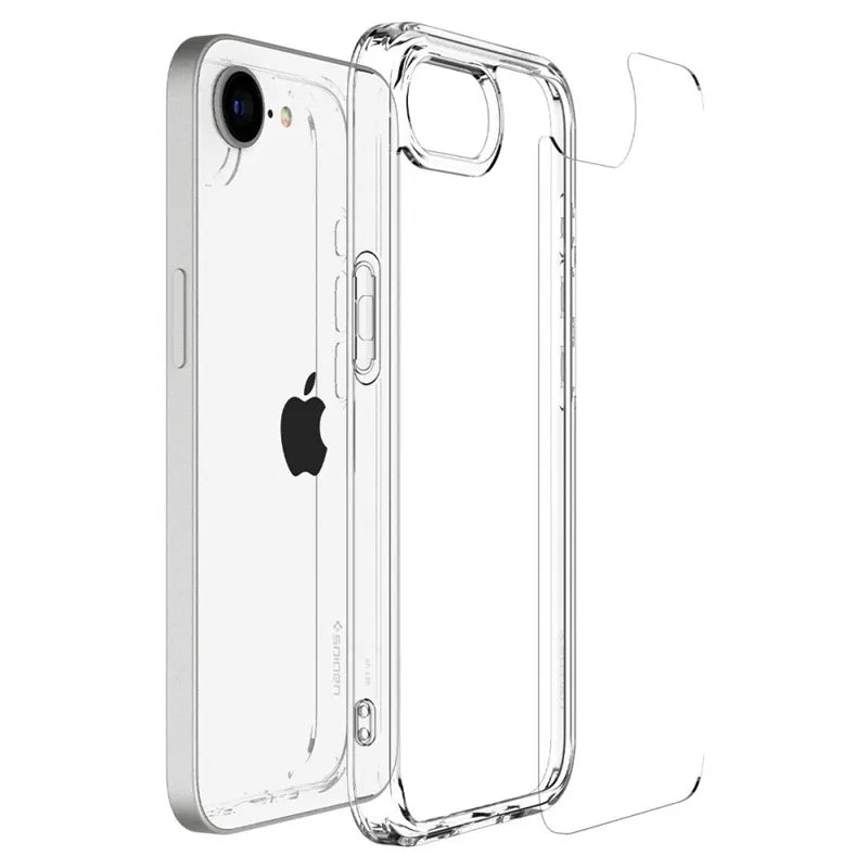 Spigen Ultra Hybrid – dėklas iPhone 17e / 16e (skaidrus)