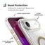 Speck Presidio Lux MagSafe - iPhone Air dėklas (blizgučiai / auksinis metalikas)