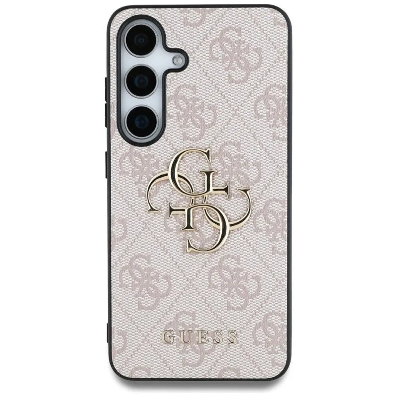 Guess Big 4G Logo Classic Logo – dėklas Samsung Galaxy S25 (rožinis)