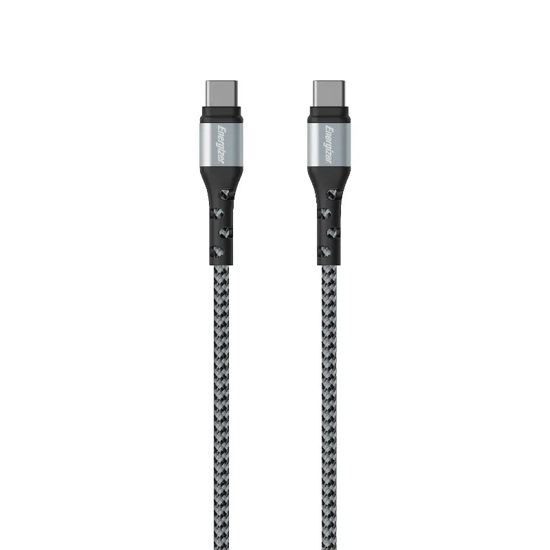 Energizer Ultimate - USB-C į USB-C jungiamasis laidas 2 m (sidabrinis)