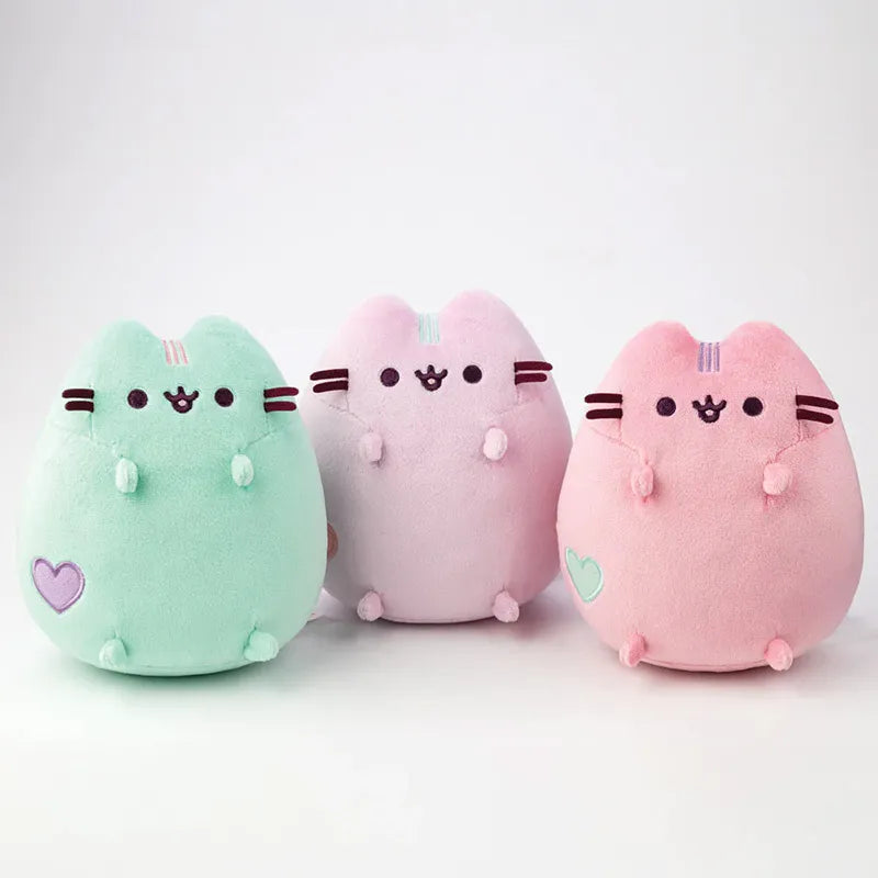 Pusheen – Pliušinis žaislas 18 cm (pastelinė mėtų spalva)