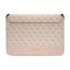 Guess 4G Stripe Metal Logo kompiuterio dėklas - 14" nešiojamojo kompiuterio krepšys (rožinis)