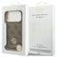 Guess 4G Strass Logo MagSafe - Dėklas iPhone 17 Pro (Rudas)