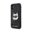 Karl Lagerfeld NFT Glitter Choupette Patch – dėklas iPhone 11 (juodas)