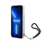 Guess 4G Print Cord - dėklas, skirtas iPhone 14 Pro Max (rudos spalvos)