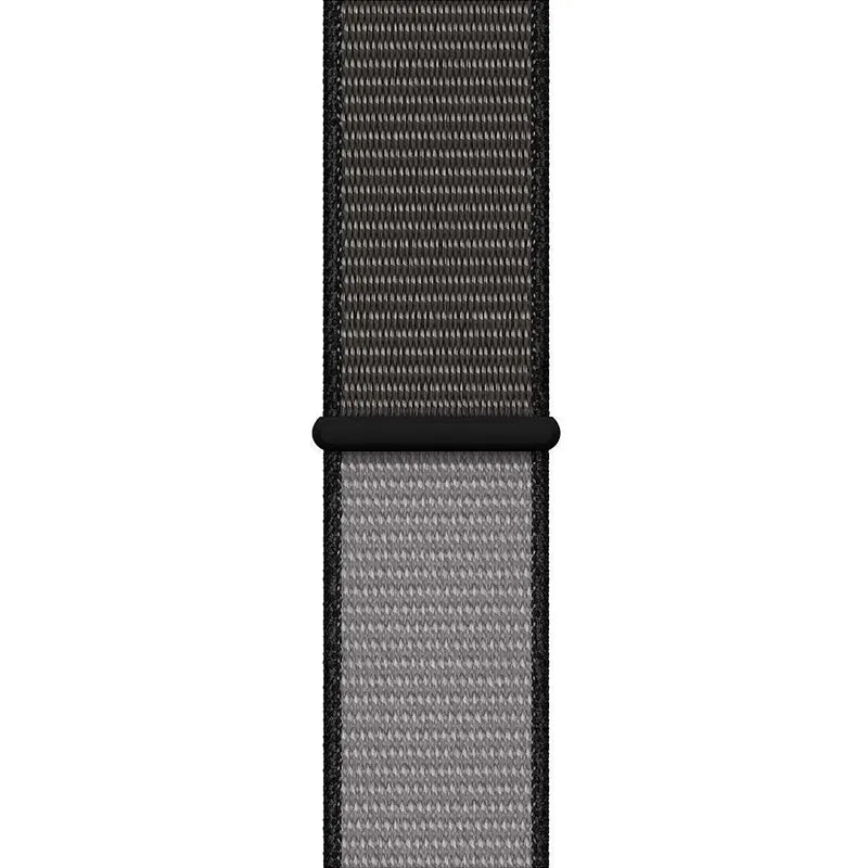 Crong Nylon - sportinis dirželis, skirtas Apple Watch 44/45/46/49 mm (tamsiai pilka)