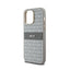 DKNY Leather Mono Stripe & Metal Logo – dėklas iPhone 14 Pro Max (smėlio spalvos)