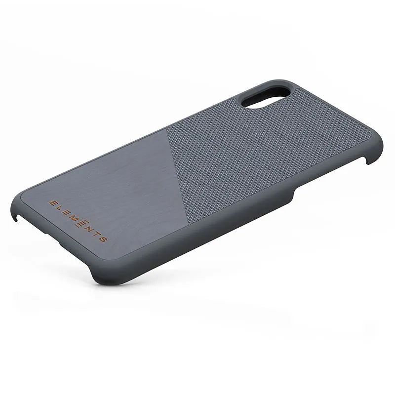 Nordic Elements Original Hel – dėklas iPhone Xs Max su tikro klevo medžio intarpu (pilkas)