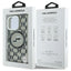 Karl Lagerfeld IML Monogram Karl & Choupette Head MagSafe – dėklas iPhone 16 Pro (juodas)