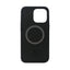 Crong Color Cover Magnetic - iPhone 13 Pro Max MagSafe dėklas (juodas)