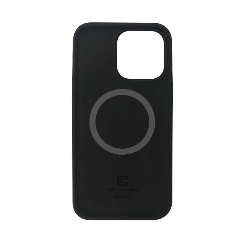 Crong Color Cover Magnetic - iPhone 13 Pro Max MagSafe dėklas (juodas)
