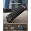 Spigen Rugged Armor Mag MagSafe – dėklas, skirtas iPhone 18 Pro Max / 17 Pro Max (matinė juoda spalva)