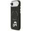 Karl Lagerfeld Karl & Choupette Pins MagSafe – dėklas iPhone Air (juodas)