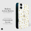 Kate Spade New York Protective Gems MagSafe – dėklas iPhone 16 Plus (Sunshine Floral)