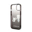 Karl Lagerfeld Gradient Ikonik Karl & Choupette – dėklas iPhone 14 Plus (juodas)