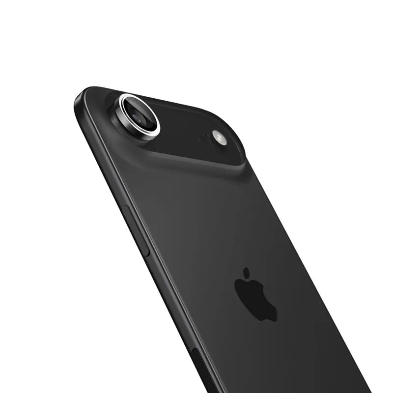 Spigen Optik Pro GLAS.TR EZ Fit kameros apsauga 2 vnt. - stiklas kameros objektyvui, skirtas iPhone Air (2 vnt.) (Sidabrinė)