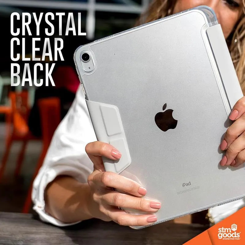 STM OPP – Dėklas iPad Air 13" M3 (2025) / M2 (2024) (Juodas)