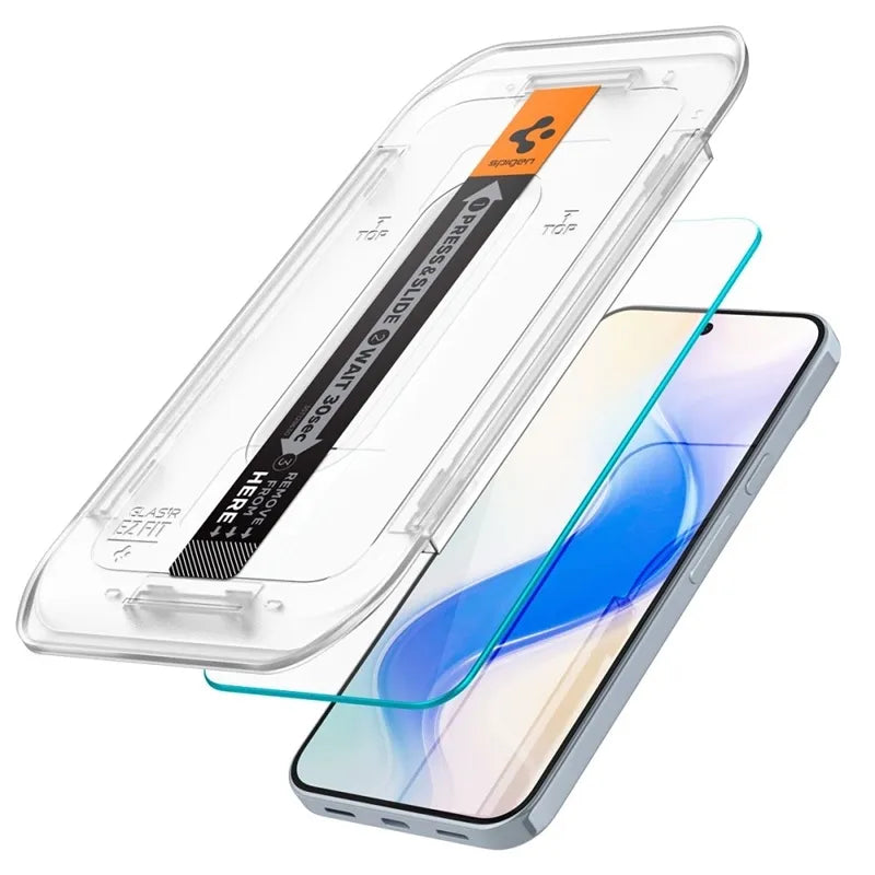 Spigen Glas.TR EZ FIT 2-Pack – grūdintas stiklas, skirtas Google Pixel 9 / 9 Pro / 10 / 10 Pro