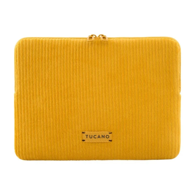TUCANO Velluto 2 – Dėklas MacBook Pro 14" (M5/M4/M3/M2/M1/2026-2021) / 13" nešiojamam kompiuteriui (geltonas)