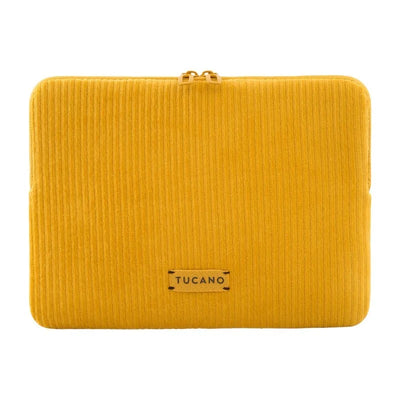 TUCANO Velluto 2 – Dėklas MacBook Pro 14" (M5/M4/M3/M2/M1/2026-2021) / 13" nešiojamam kompiuteriui (geltonas)