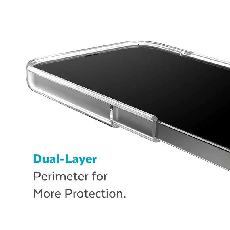 Speck Gemshell + MagSafe – dėklas iPhone 15 Plus / iPhone 14 Plus su MICROBAN danga (skaidrus)