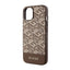 Guess GCube Stripes MagSafe – Dėklas, skirtas iPhone 14 Plus (ruda)