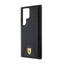 Ferrari Carbon Stitched Bottom – dėklas Samsung Galaxy S24 Ultra (juodas)