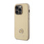 Guess 4G Strass Metal Logo – dėklas iPhone 15 Pro (auksinis)