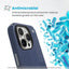 Speck Presidio2 Grip - iPhone 16 Pro dėklas (Coastal Blue / Dust Gray / White)