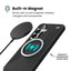 Speck Presidio2 Grip Magnet – dėklas Samsung Galaxy S26 su MagSafe (juodas / pilkas / baltas)