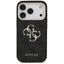Guess 4G Big 4G Classic Logo – dėklas iPhone 17 Pro (juodas / auksinis)