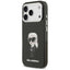 Karl Lagerfeld IML Aquarelle Karl & Logo MagSafe – Dėklas iPhone 17 Pro (juodas)