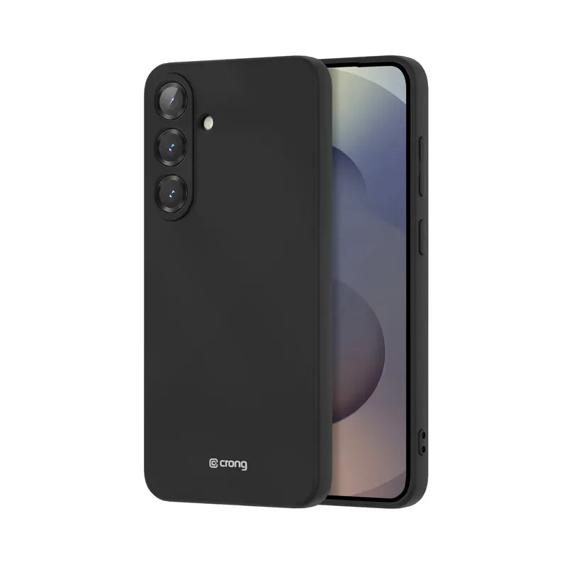 Crong Color Cover - Samsung Galaxy S25+ dėklas (juodas)