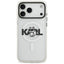Karl Lagerfeld IML Choupette Sketch Logo MagSafe – dėklas iPhone 17 Pro Max (skaidrus)